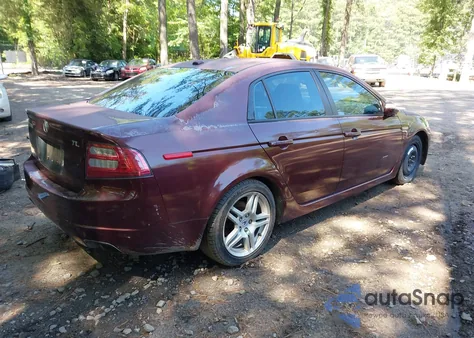 2007 Acura Tl 3.2 из США, поврежденный, VIN 19UUA662X7A033930
